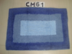 Cotton chennile yarn bath mat